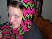 Crochet Ripple Scarf
