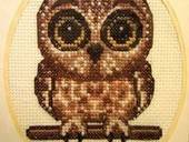 Cute Owl Cross Stitch