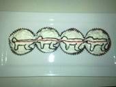 Human Centipede Cupcakes