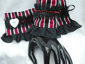 Stripey Wrist Cuffs