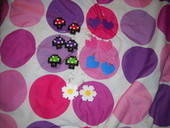 Perler Bead Earings