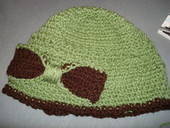 Redwood Puff Stitch Slouchy Beret