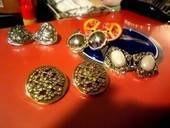 Easy Diy Button Earings
