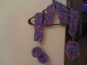 Funky Pom Pom Scarf