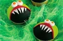 Green Monster Cupcakes