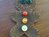 Felt Ginger Bread Man :)