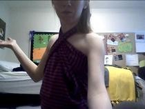 No Sew Halter From A Longsleeve T Shirt :)