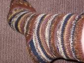 Self Striping Knit Socks
