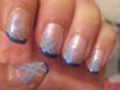 Frosted Nails For Winter