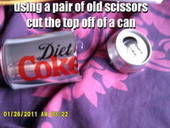Diet Coke Ribbon Bangle