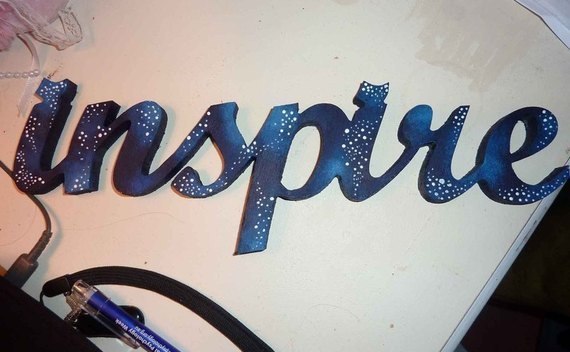 Starry "Inspire" Decoration