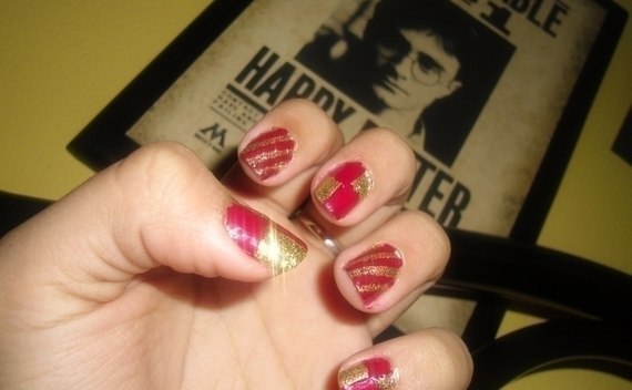 Gryffindor Nails!
