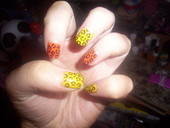Leopard Print Nail Art