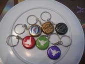 Bottle Cap Keychain's