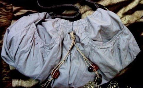Old Shirt Into Shoulder Handbag