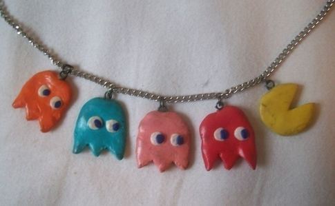 Pacman Necklace