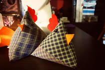 Chicken Pin Cushions