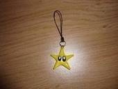 Mario Star Made Of Fimo Clay