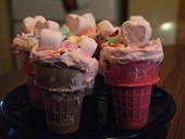 Ice Cream Cone Cup Cakes 