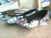 It The Same Verison As The Comic Book Shoe But I Used My Favorite Bands