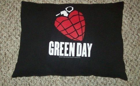 Green Day Pillow