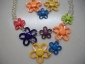 Button Flower Jewelry