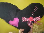Valentines Fabric Heart