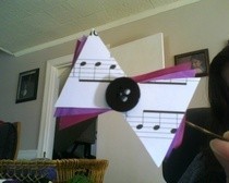 Music Hair Bow