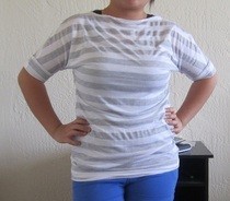 Banded Dohman Sleeve Top