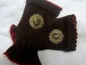 Steampunk Fingerless Mitts