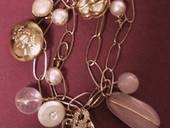 Classic Buttons   Charm Bracelet