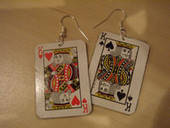 Card Earrings