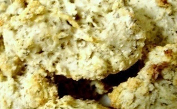 Parmesan Basil Biscuits