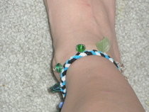 Braided Bead Anklet
