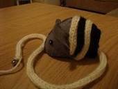Cat Toy Made Of Felt And Wool