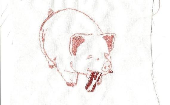 Bacon Eating Pig
