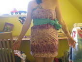 Purple Bubble Dress