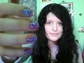 Swirl Nail Art Using Water