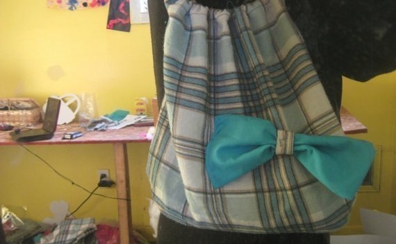 Flannel Plaid Bag