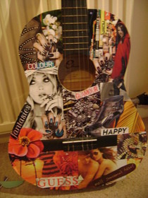 Collage Guitar