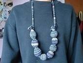 My Fabric Puff Necklace