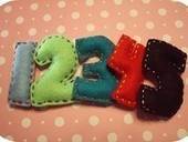 Felt Numbers