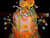 Funky Birthday Cake