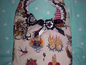 Tattoo Lace Slouch Bag :)