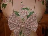 Fabric Bow Necklace