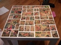 Comic Book Side Table!