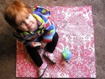Make An Oilcloth Picnic Mat For Your Toddler 