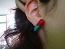 Red And Blue Pills Earrings