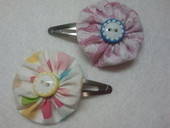 Suffolk Puff Hair Clips