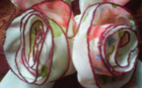 Sweet Rosie Fabric Flower